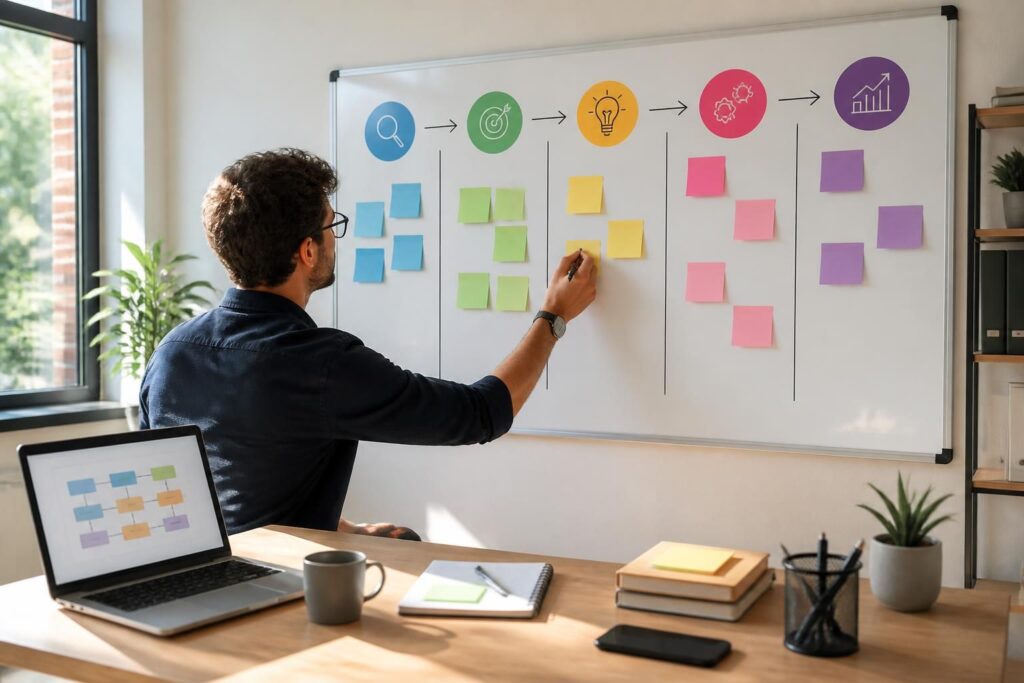découvrez une méthode efficace en 5 étapes pour construire votre projet professionnel avec succès et donner un nouvel élan à votre carrière.