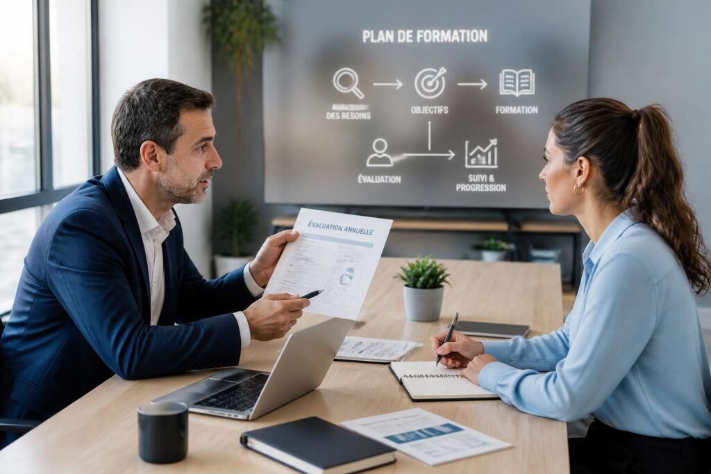 découvrez comment lier efficacement l'entretien annuel d'évaluation au plan de formation pour optimiser le développement des compétences et la performance en entreprise.