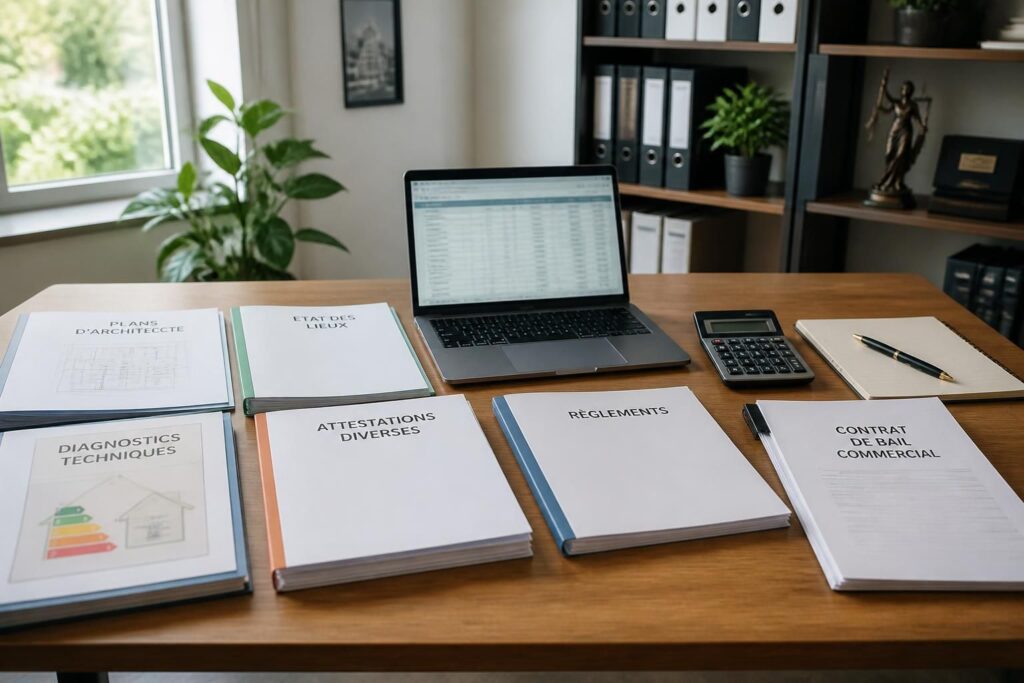 découvrez la liste complète des annexes obligatoires pour un bail commercial et les documents indispensables à fournir pour une location conforme et sécurisée.