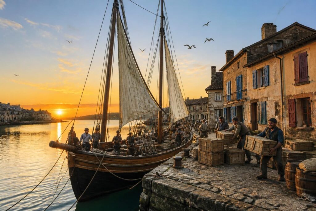 À bon port : signification et origine de cette expression française