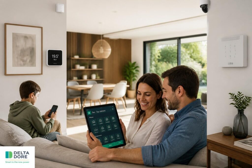 Delta Dore : solutions alarme, thermostat et domotique pour la maison connectée
