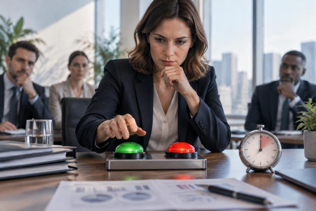 découvrez la méthode go go no go pour prendre rapidement une décision éclairée, évaluer les risques et savoir quand agir ou renoncer.